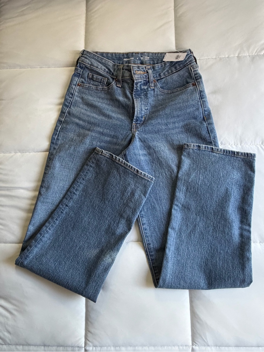 NWT Old Navy High-Rise OG Loose Jeans – Size 0